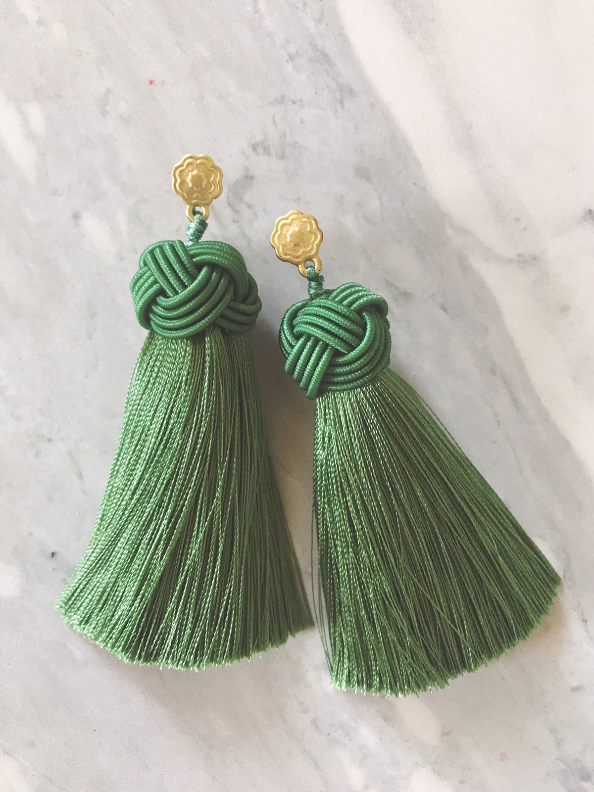 Hart tassel earrings store