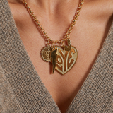 let go charm necklace