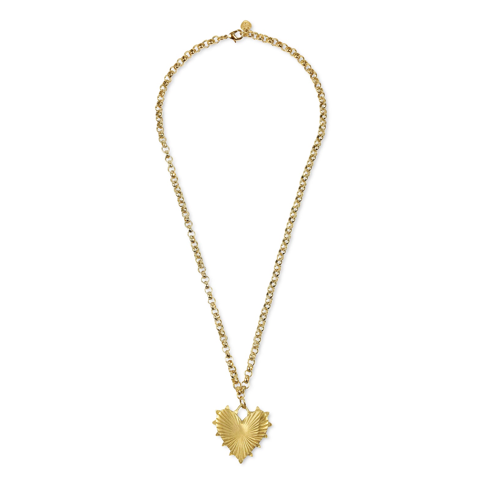 Modern heart necklace online