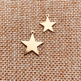 Flat Star Charm (Small)