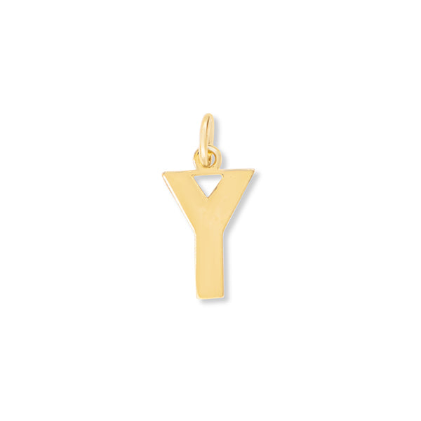 Letter Y Charm