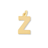 Flat Letter Z Charm