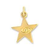 Star with Evil Eye Charm