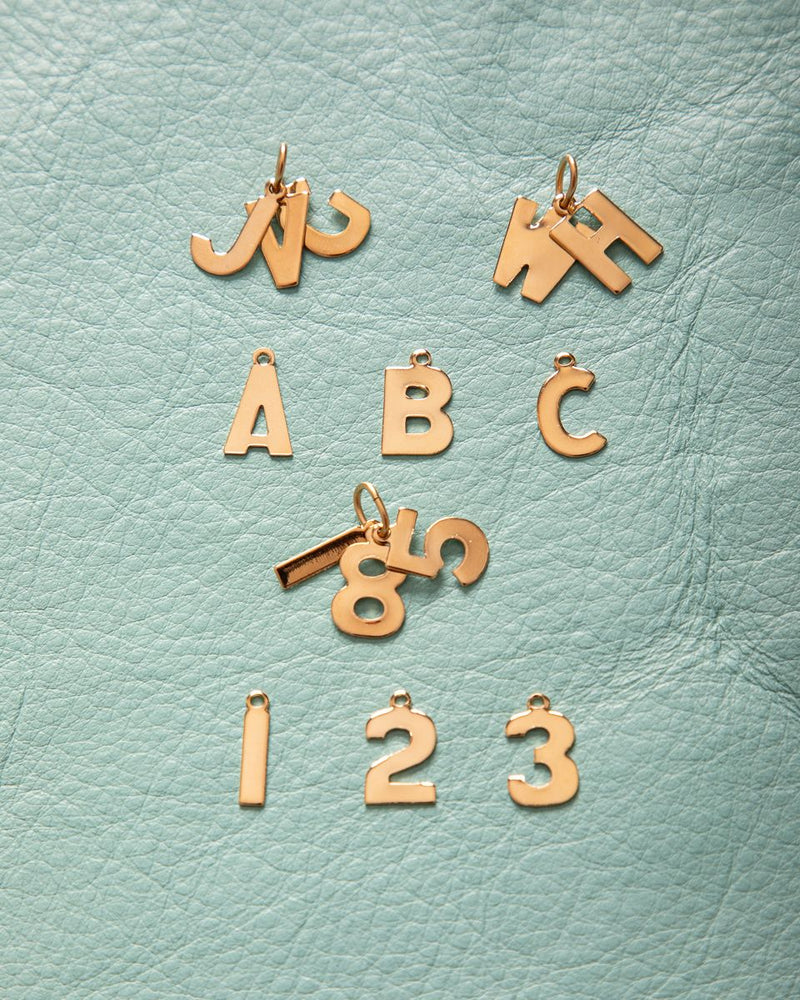 Letters A-Z Charms